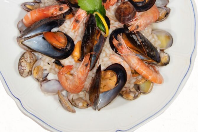 RISOTTO AI FRUTTI DI MARE